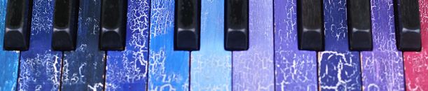 klaviertasten bunt